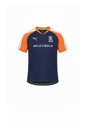 Printed V-Neck Sports Wear