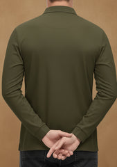 Full Sleeves Dry-Fit Polo