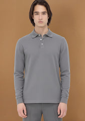 Full Sleeves HoneyComb Polo