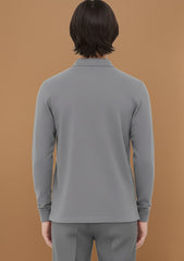 Full Sleeves HoneyComb Polo