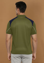 Printed Collar Sports Wear