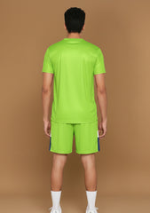 Printed Round Neck Sports Wear