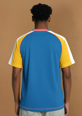 Printed V-Neck Sports Wear