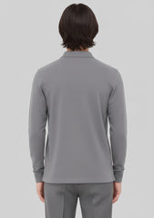 Full Sleeves HoneyComb Polo